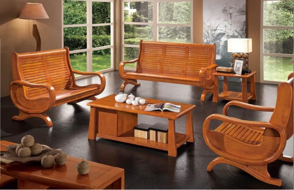 Solid Wood Living Room Table #1111 | House Decoration Ideas