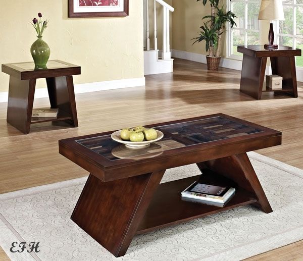 Best Dark Wood Coffee Tables With Glass Top Coffee Table Ideas