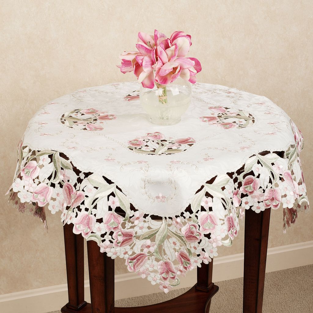 36×36 Kitchen Table  With Floral Cover (View 7 of 13)