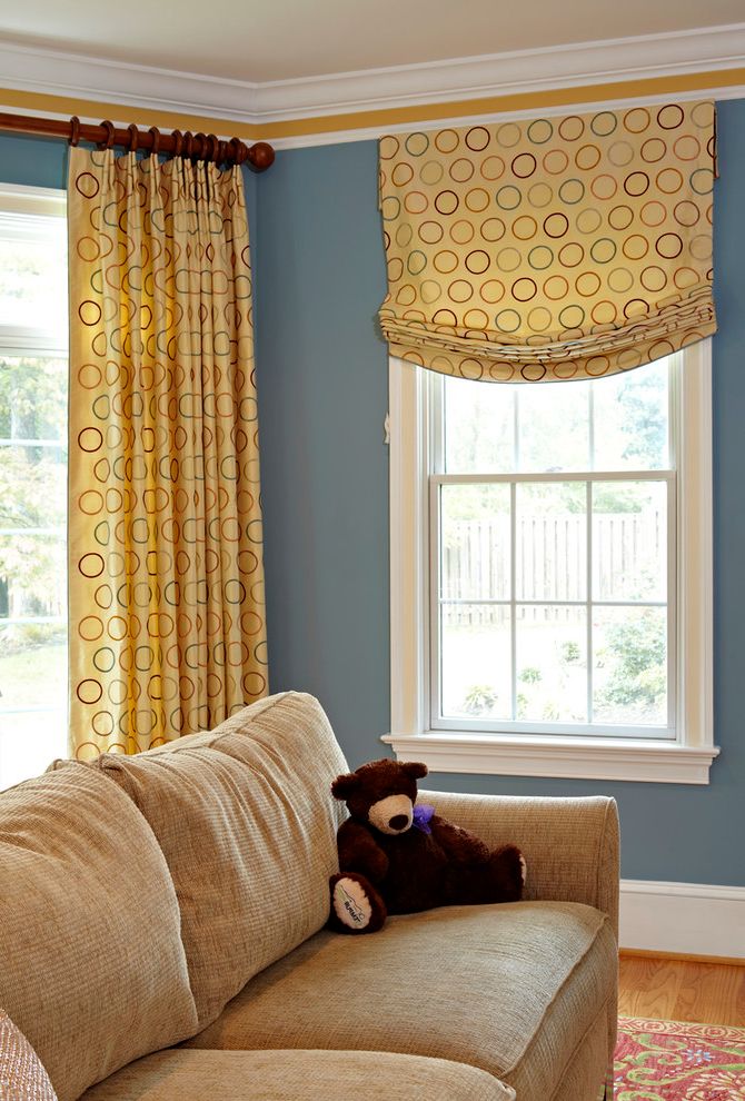 Cute Yellow Curtain For Bedroom (View 3 of 6)