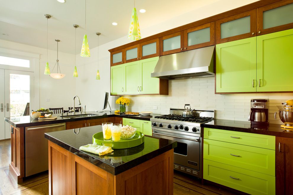 Contemporary Kitchen Cabinet Paint Colors Recommendation