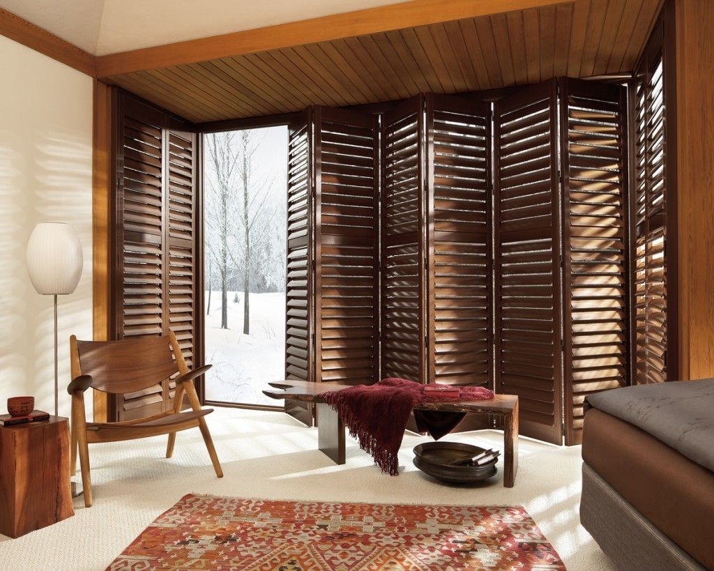 Large Wooden Window Shutters In Modern Style (View 5 of 7)