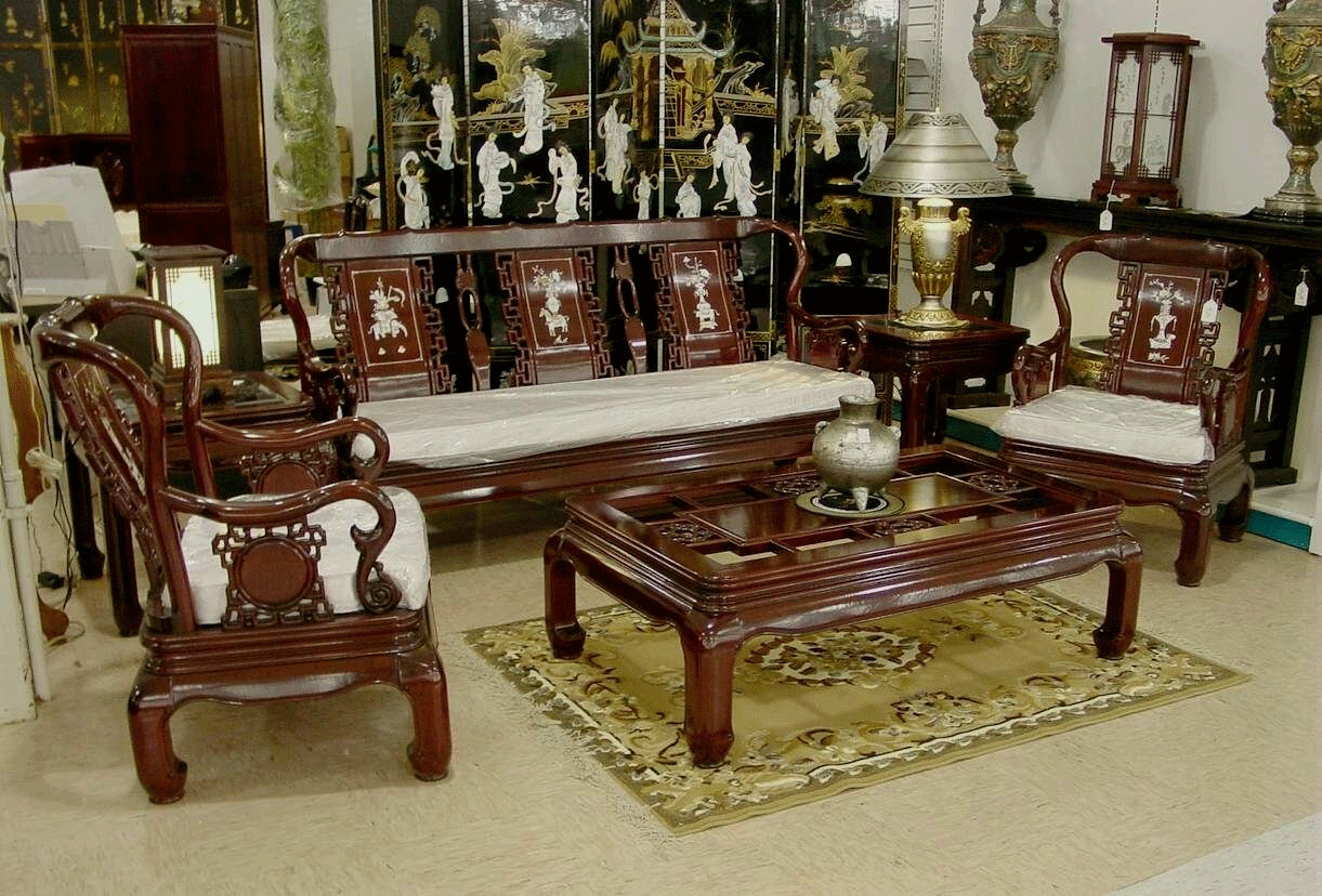 Traditional Solid Wood Living Room Table (View 6 of 9)