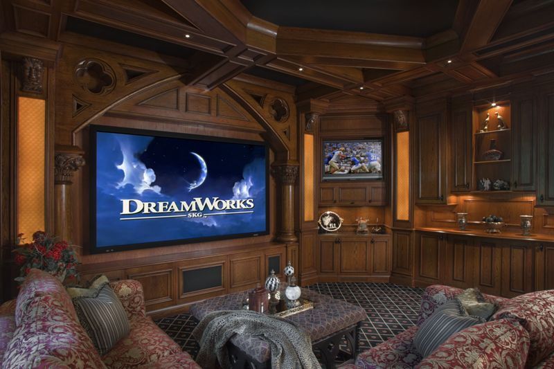 Best Luxury Contemporer Home Theater (View 9 of 10)
