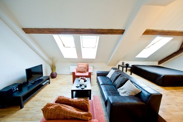 Luxury Attic Exclusive Living Room (View 10 of 10)