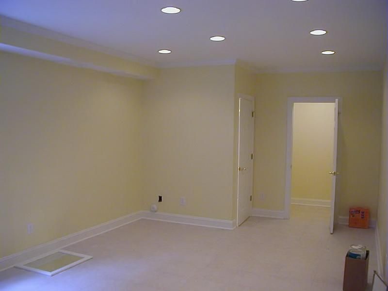 Featured Photo of Basement Ceiling Installation With a Paint Sprayer
