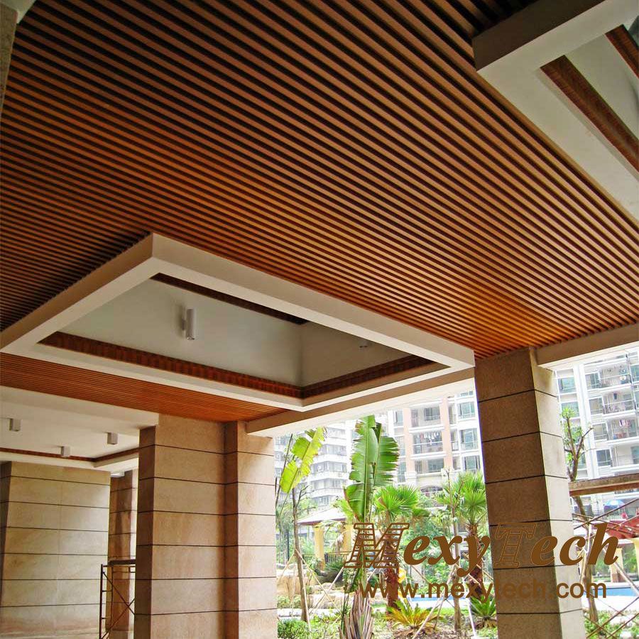 Featured Photo of Contemporary Linear House Exterior Ceiling