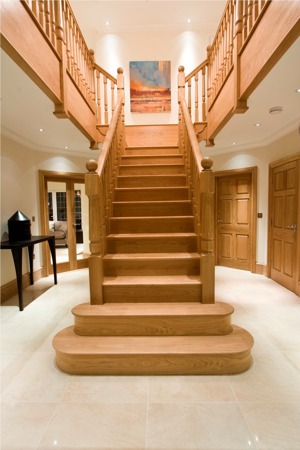 Modern Center Staircase Design 2846 House Decoration Ideas