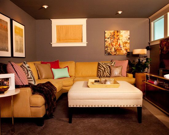 Featured Photo of Basement Decoration Furniture Ideas