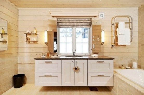 Featured Photo of Bathroom Wooden House Interior