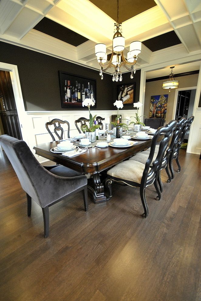 Classic Dining Room In Luxury Design Gallery