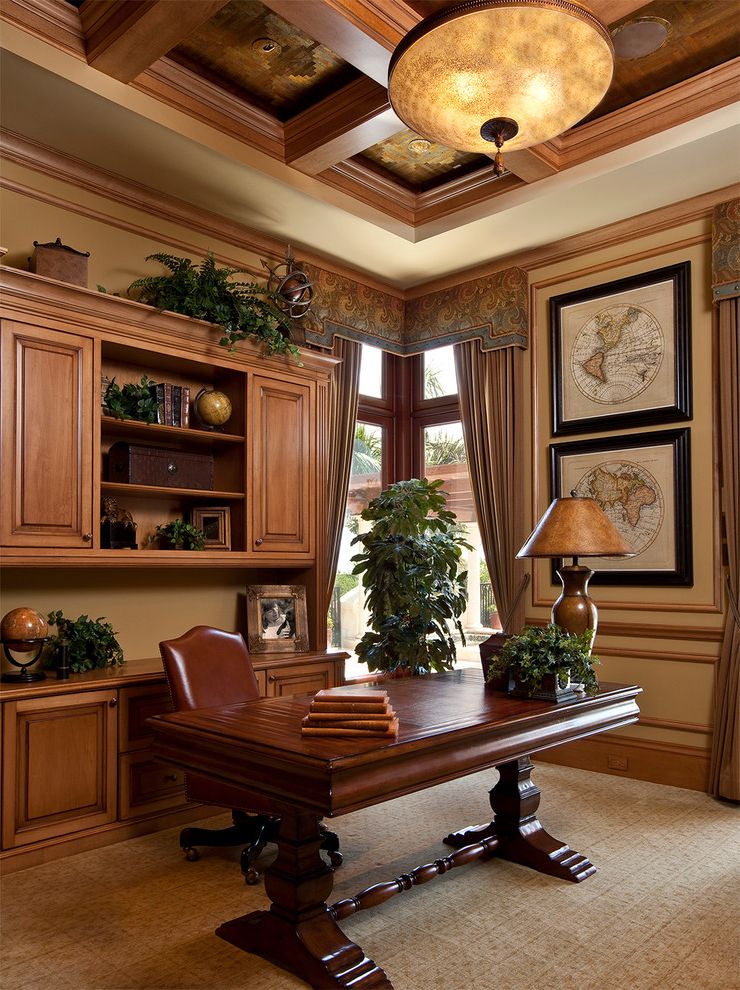Classic And Elegant Home Office Decor 
