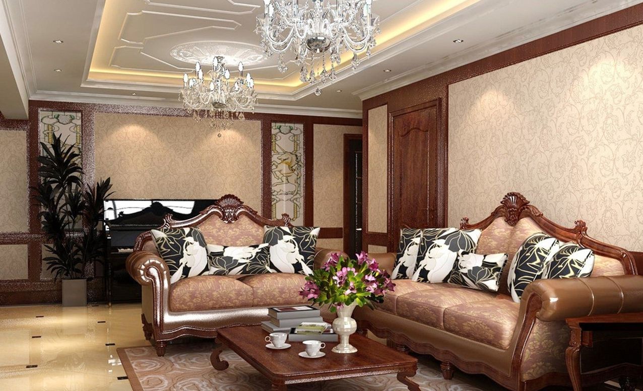 Featured Photo of European Living Room with Classic Sofa