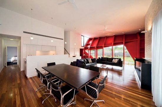 Featured Photo of Modern Wood House Interior