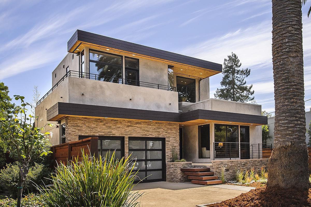 Featured Photo of Modern Green Prefab Home Exterior Design