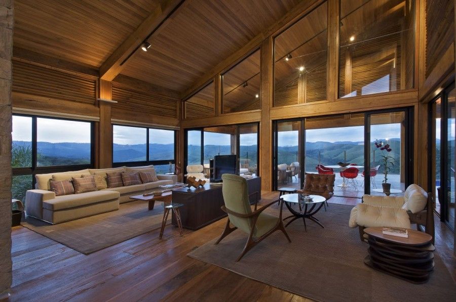 Featured Photo of Modern Wood House Interior Design Idea
