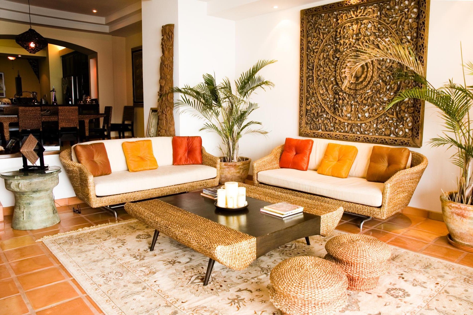 Indian Living Room Interior Decoration