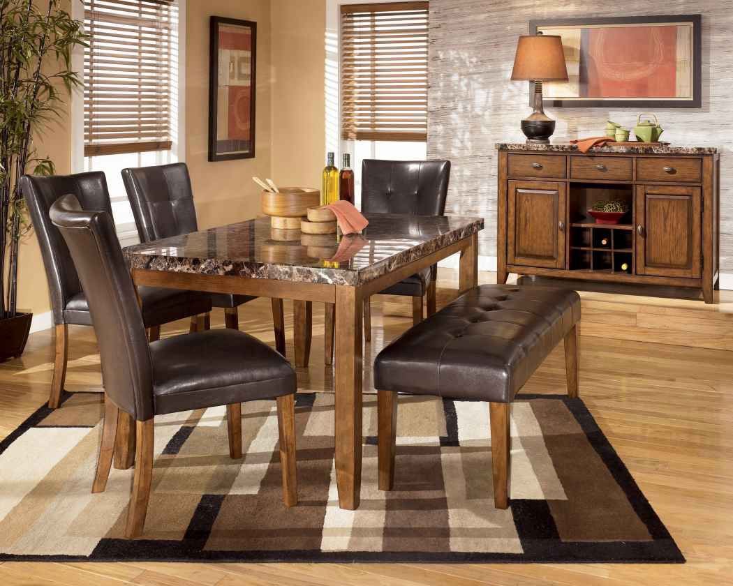 Decorative Rustic Dining Room With Contemporary Furniture (View 7 of 36)