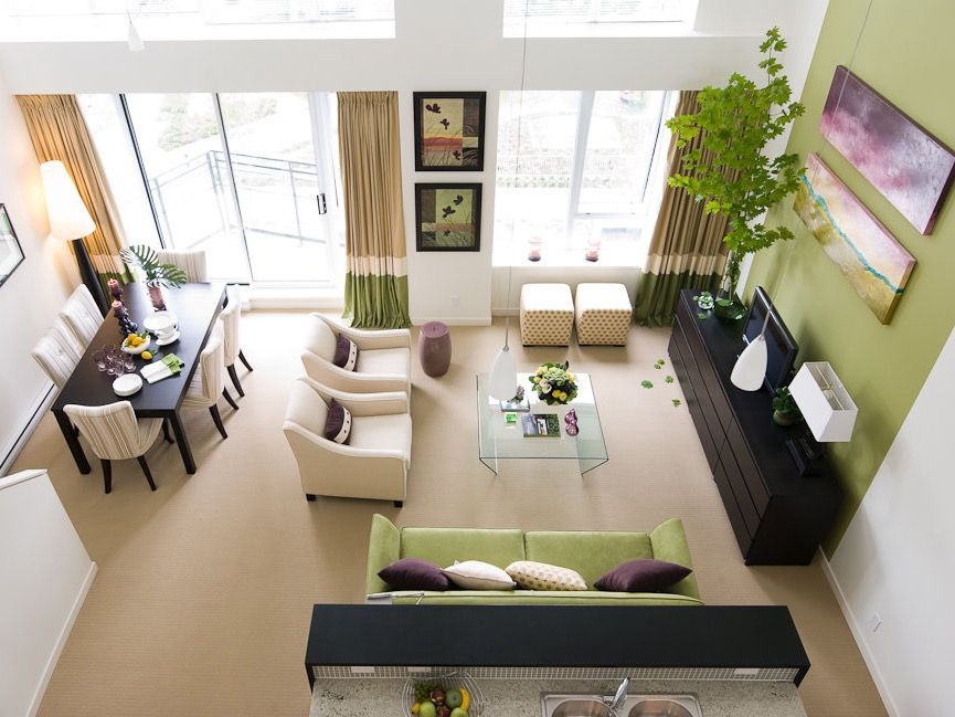 Posh Open Floor Plan Living And Dining Room Combine (View 6 of 34)