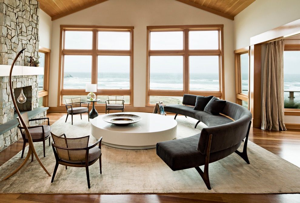 Contemporary Circular Sofa For Modern Living Room  (View 10 of 28)
