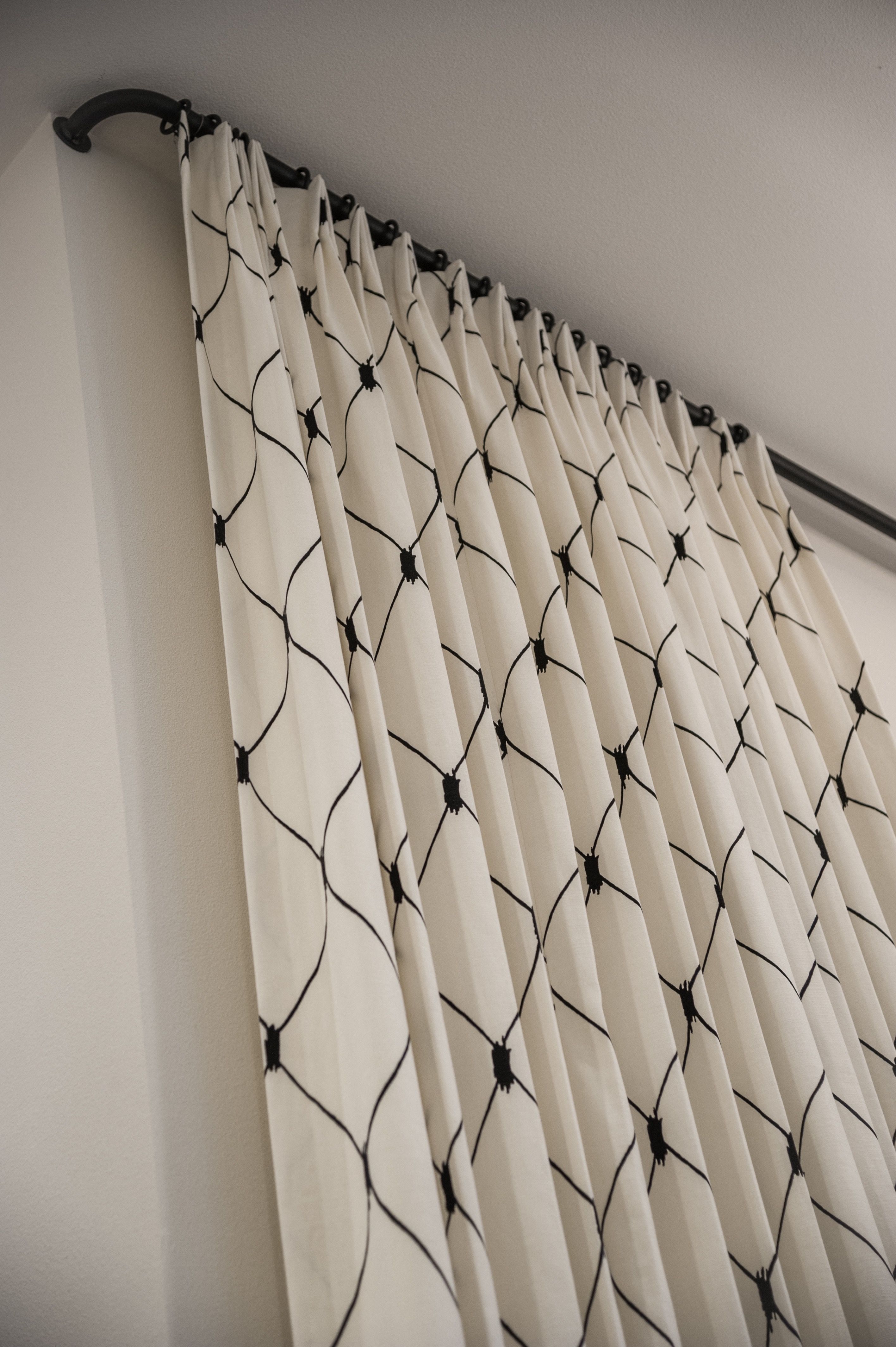 Barbed Wire Printed Curtains (View 24 of 35)