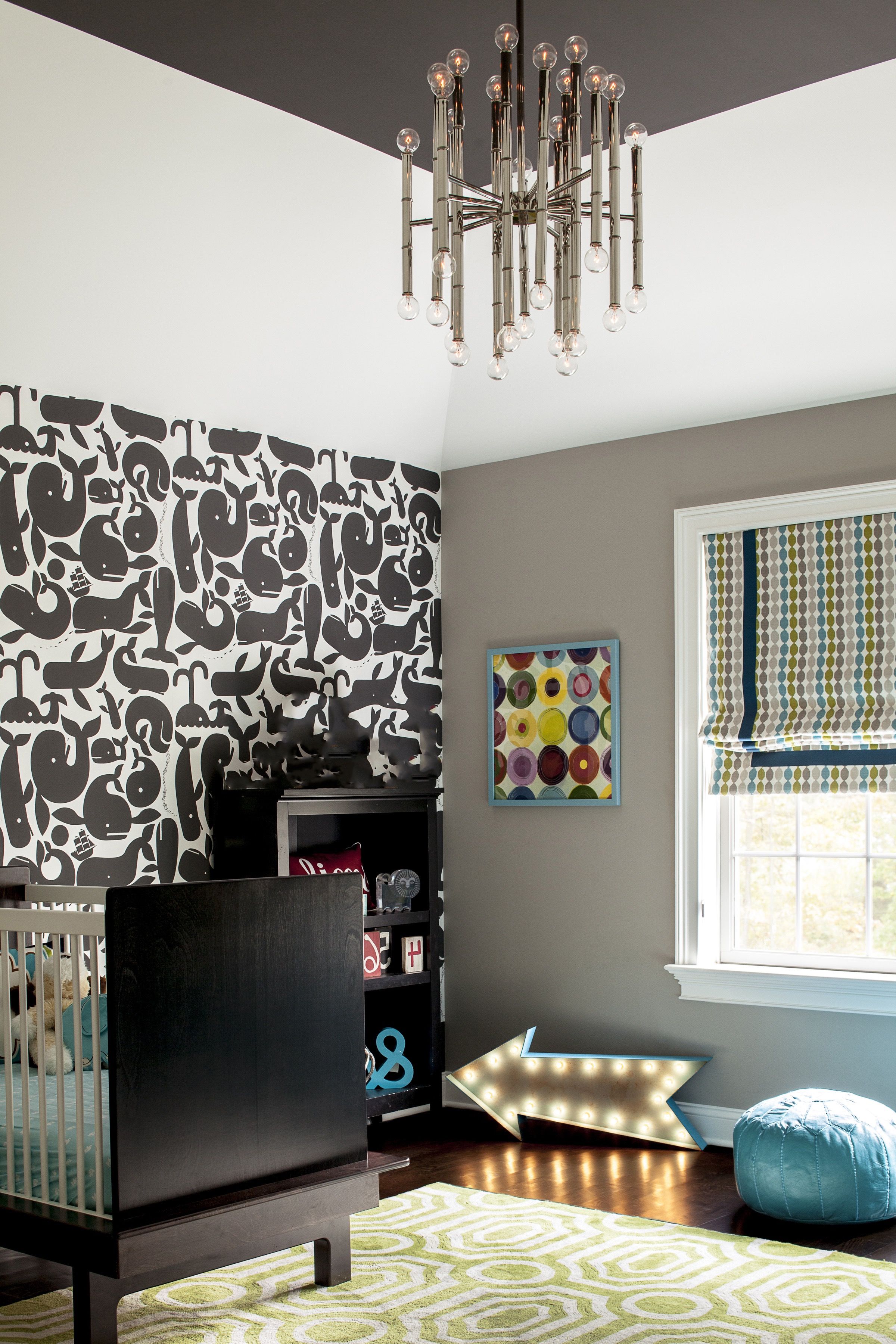 Boy’s Nursery With Bold Patterns (View 10 of 33)