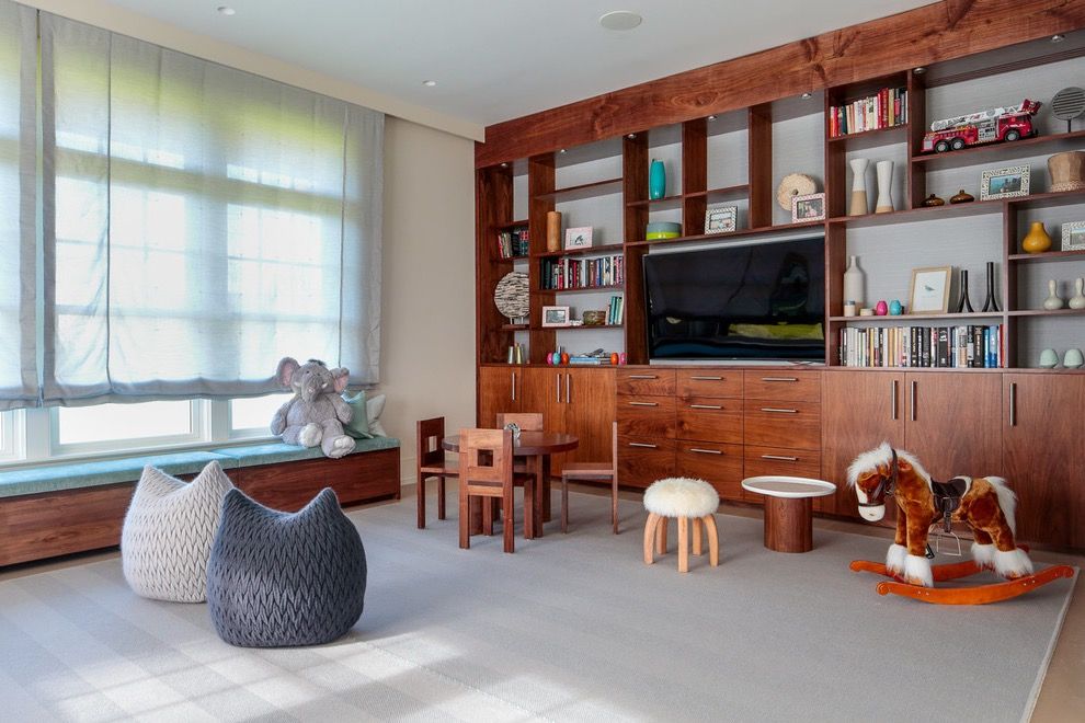 Modern Living Room Remodel And Decor For Kids Playroom (View 12 of 30)