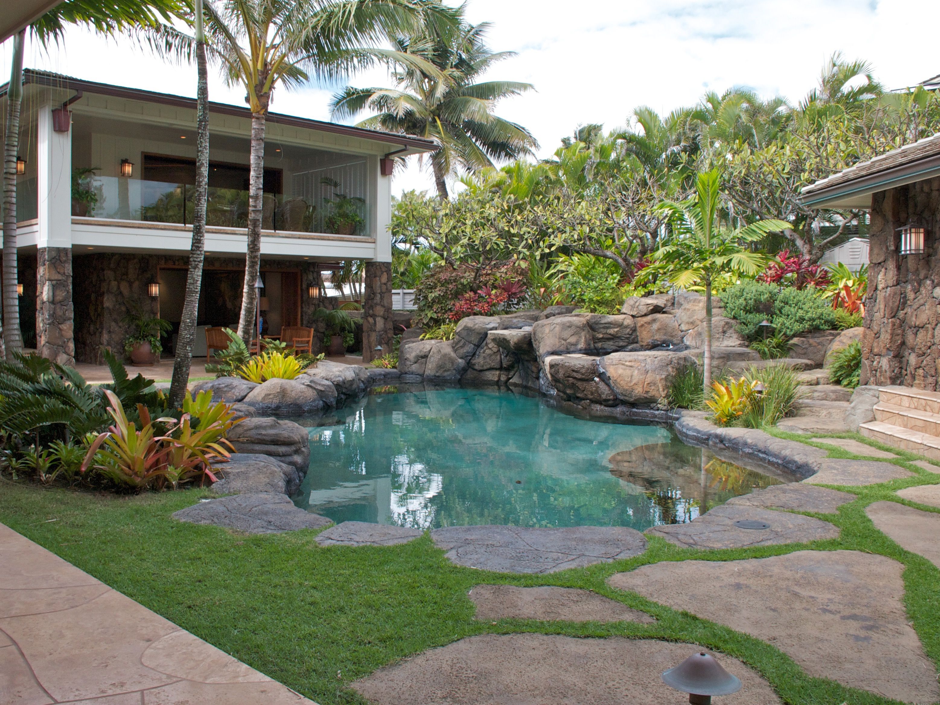 Tropical Inspired Home Exterior (View 23 of 30)