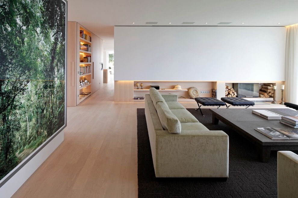 Deluxe Scandinavian Living Room Interior Design (View 2 of 32)
