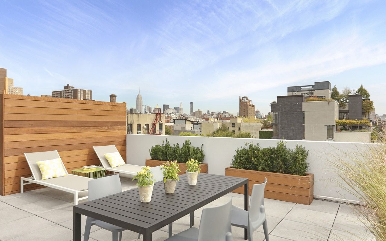 Minimalist Contemporary Furniture For Rooftop Patio Garden (View 12 of 15)