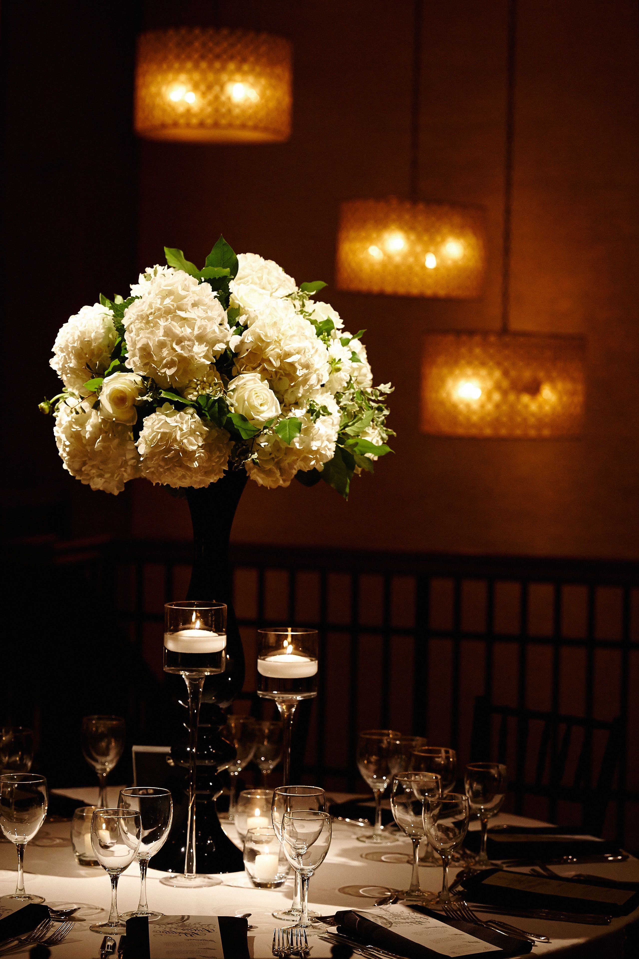 Tall Candle And Flower Wedding Centerpieces (View 30 of 30)