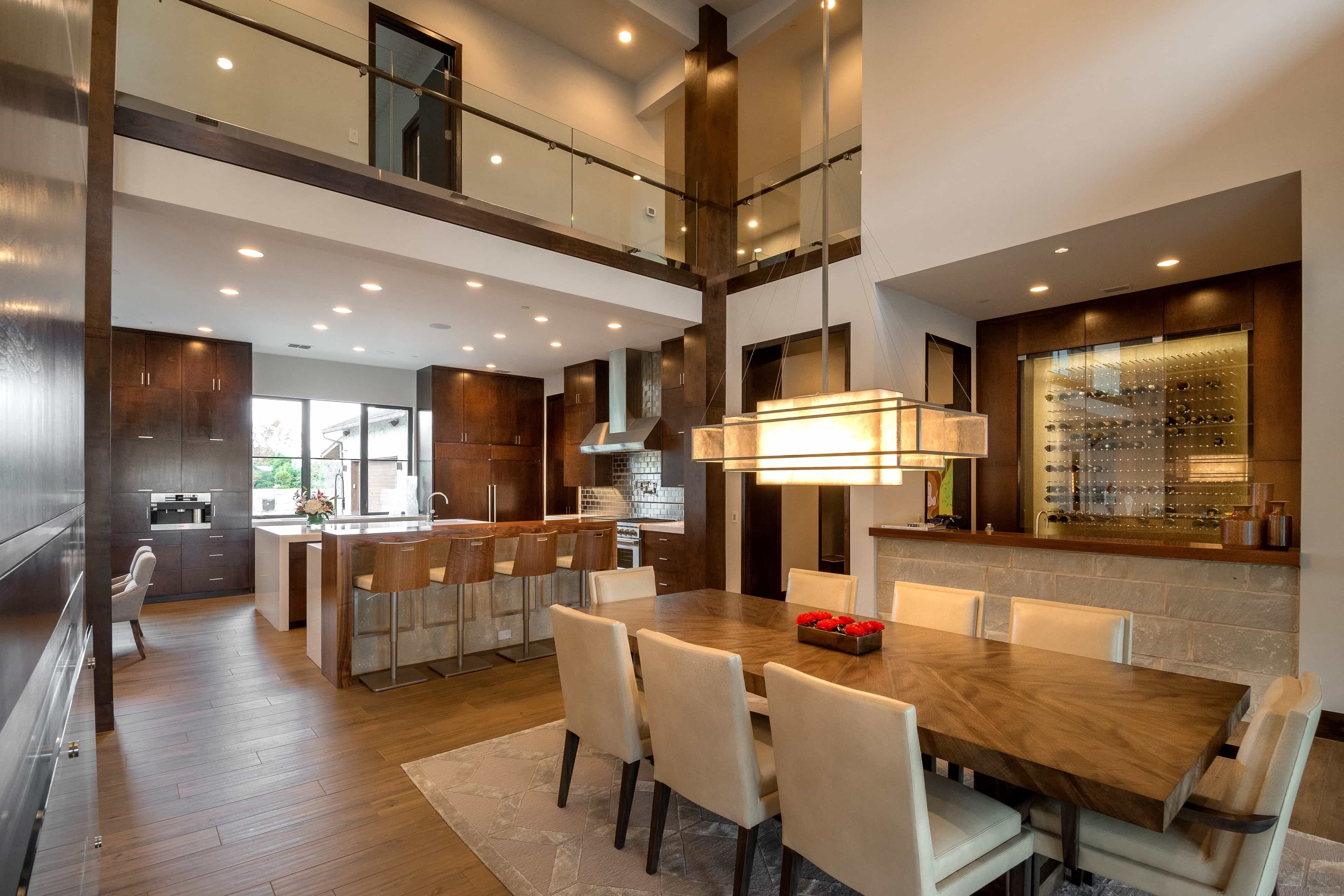 Contemporary Italian Kitchen And Dining Room Combo  (View 3 of 10)