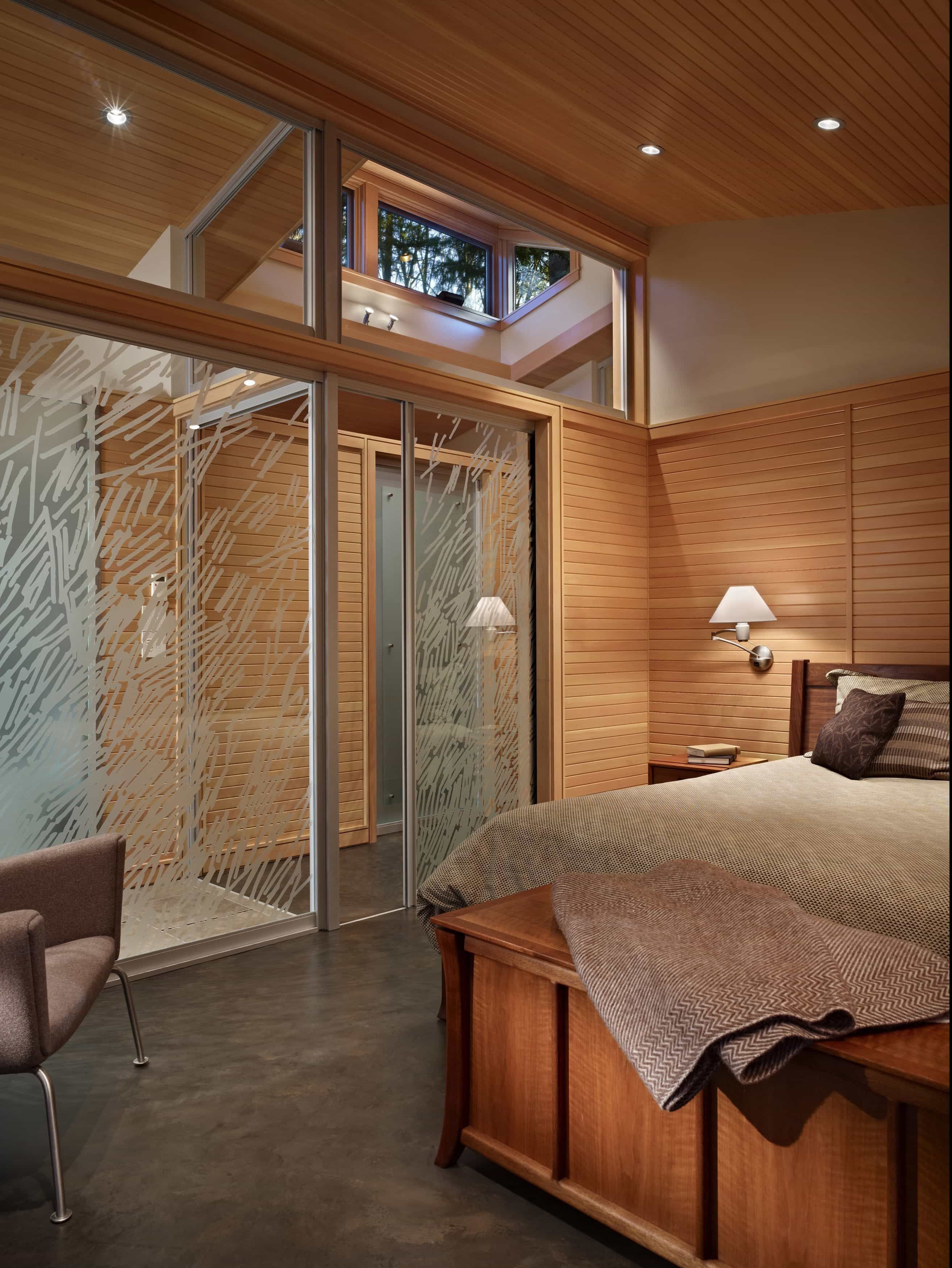 Contemporary Textured Sliding Glass Door (View 14 of 21)