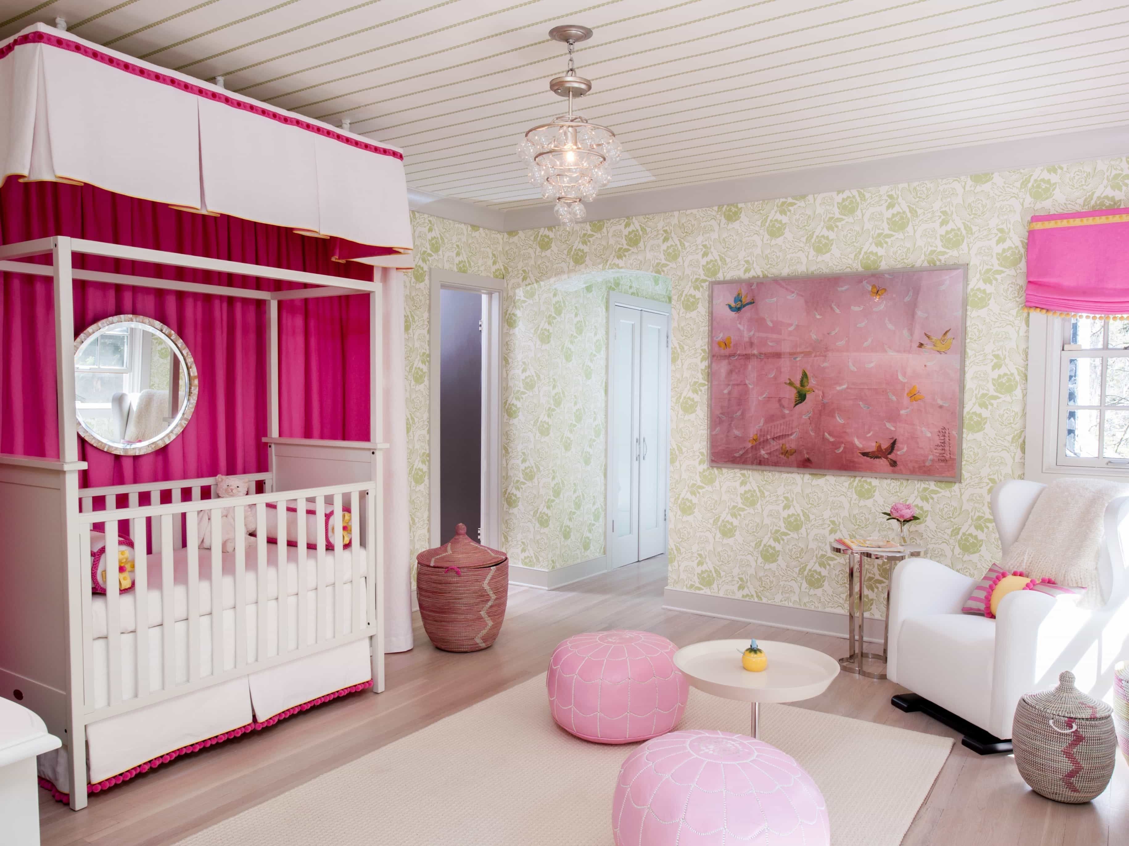 Modern Cute Nursery With Colorful Accents (View 9 of 33)