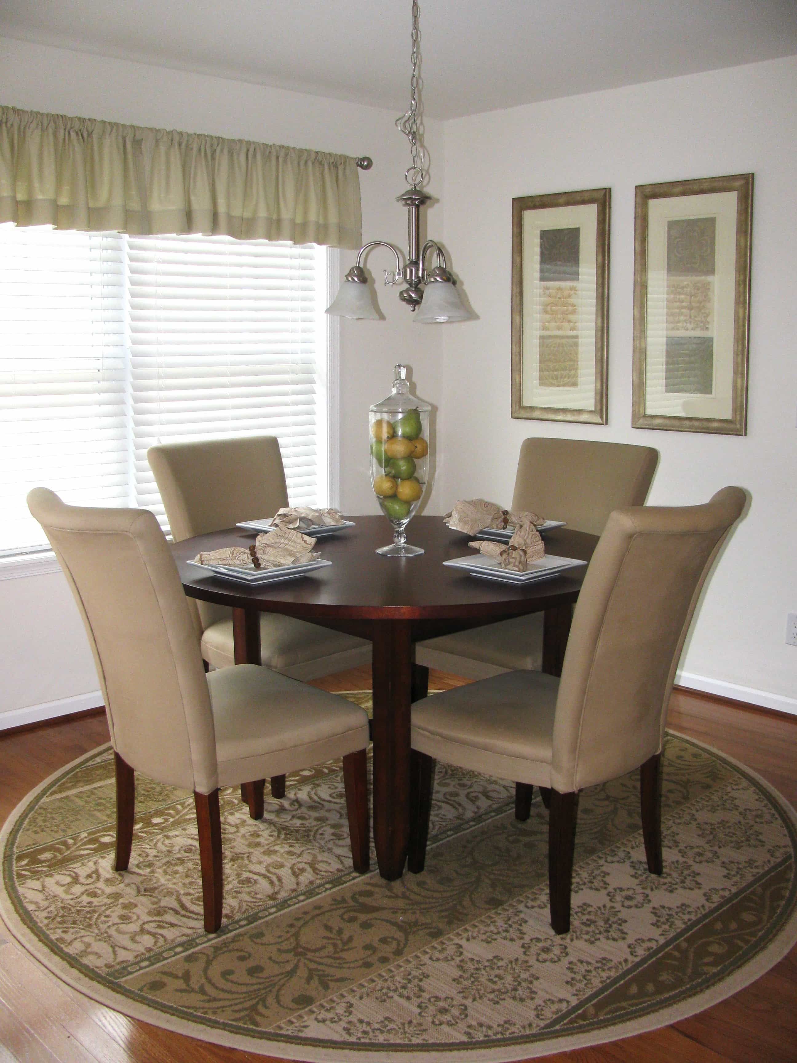 Round Area Rug For Small Dining Room (View 25 of 28)