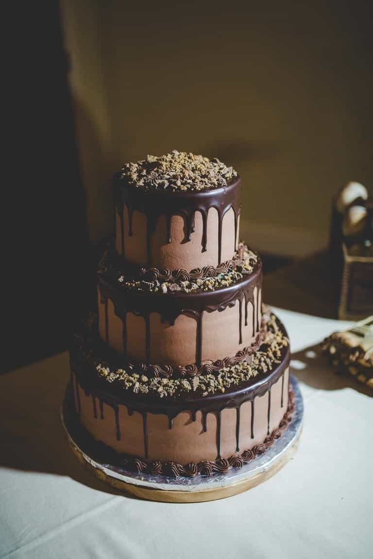 Three Tier Chocolate Cake With Dripping Ganache (View 13 of 30)