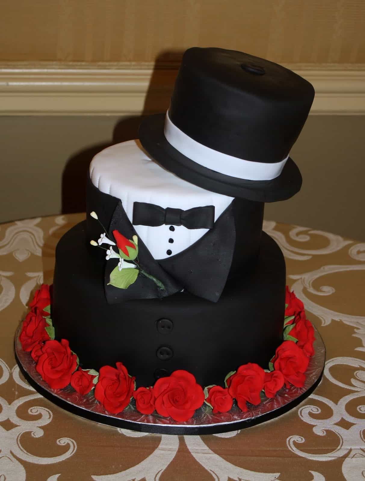 Wedding Suit Groom’s Cake (View 5 of 8)
