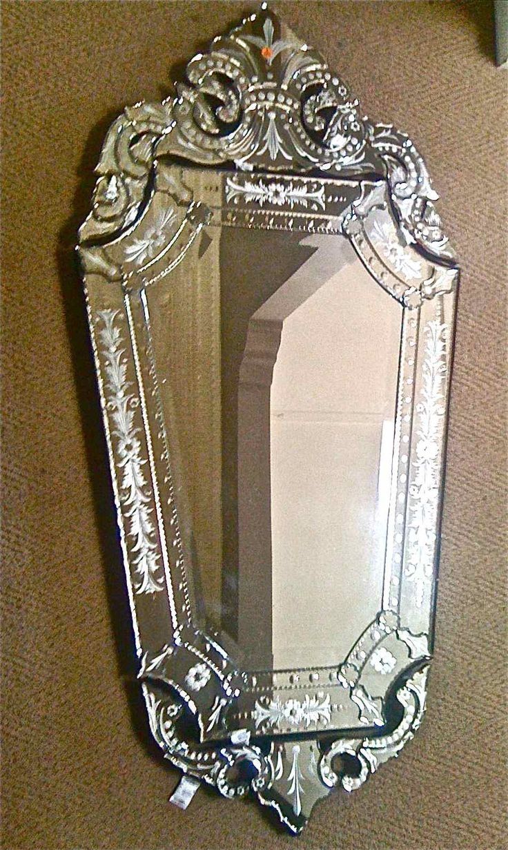 133 Best Images About Venetian Mirrors On Pinterest Mirror Throughout Antique Venetian Mirrors For Sale (View 6 of 15)