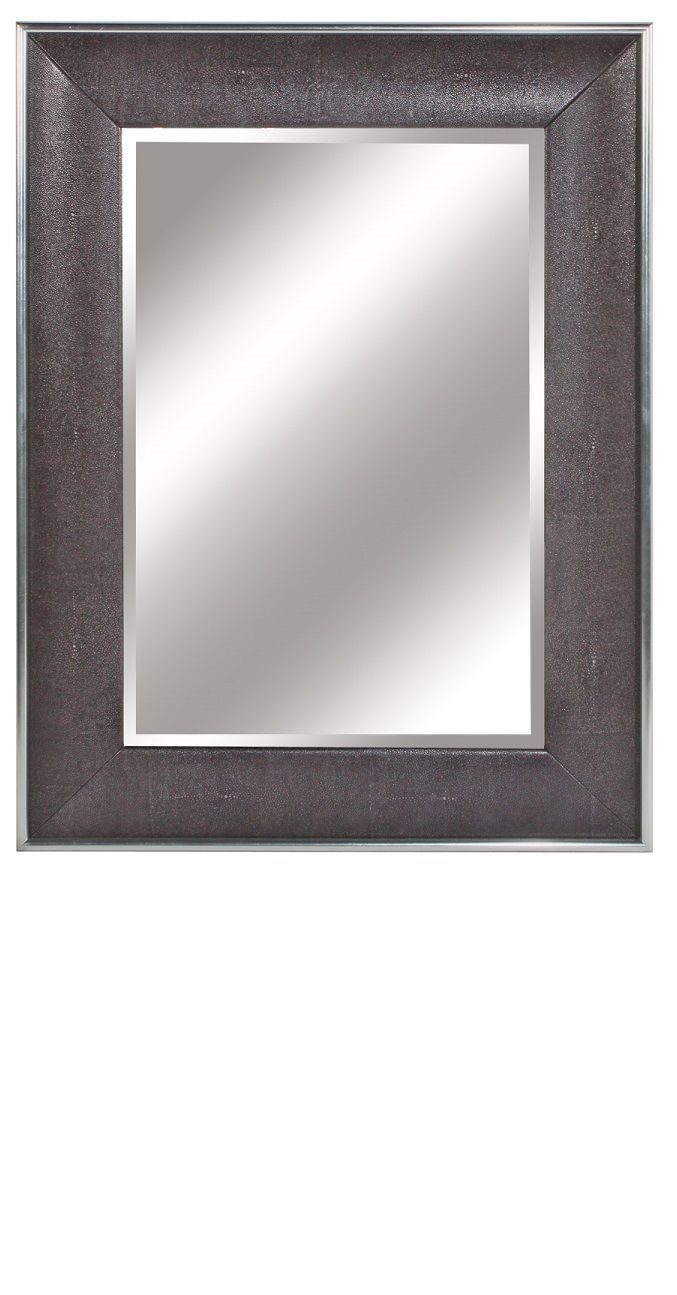 15 Best Images About Leather Wall Mirrors On Pinterest Mirror Intended For Black Leather Framed Mirror (Photo 11 of 15)