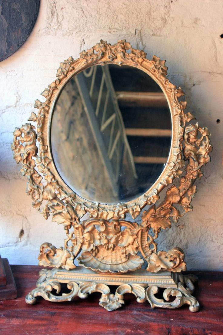 17 Best Images About Antique Mirror On Pinterest Mirror Floor Inside Small Antique Mirror (Photo 14 of 15)