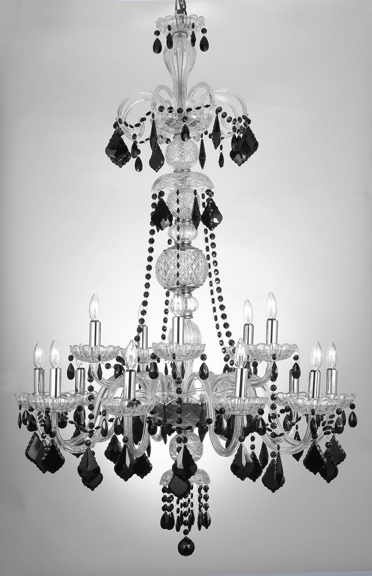 188 Best Images About Chandelier On Pinterest Antiques Intended For Antique Black Chandelier (View 8 of 15)