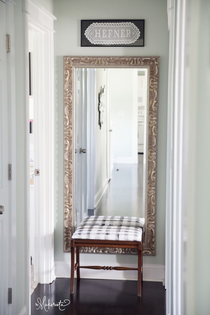 25 Best Long Mirror Ideas On Pinterest Framing A Mirror Pallet In Long Narrow Mirrors For Sale (View 4 of 15)