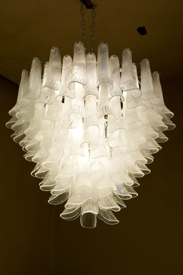 25 Great Ideas About Glass Chandelier On Pinterest Dining Throughout Glass Chandeliers (View 11 of 15)