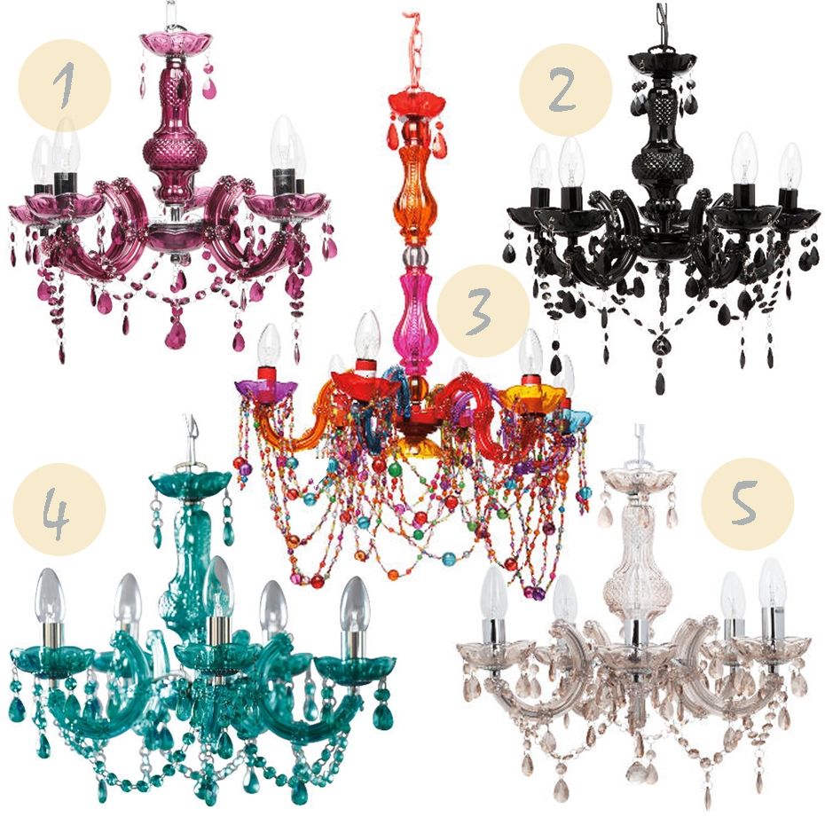 34 Best Images About Chandeliers On Pinterest Baroque Ceiling Pertaining To Coloured Chandeliers (View 6 of 15)