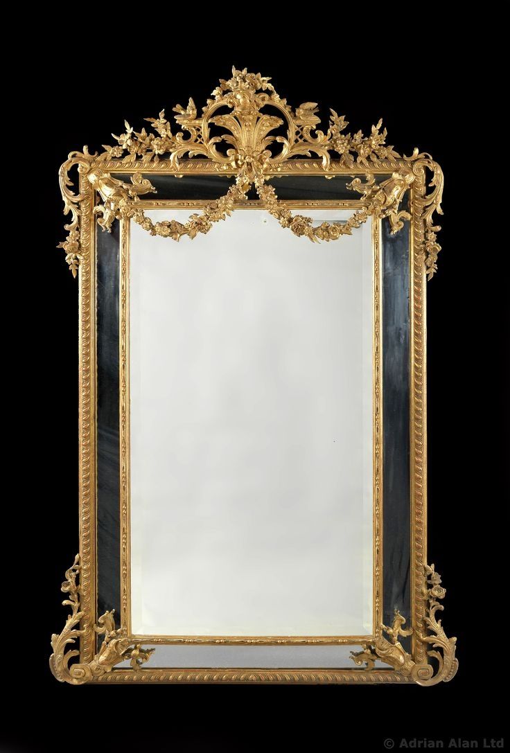 382 Best Images About Venetian Mirrorsornate Mirrors On Pinterest With French Mirrors Reproduction (Photo 9 of 15)