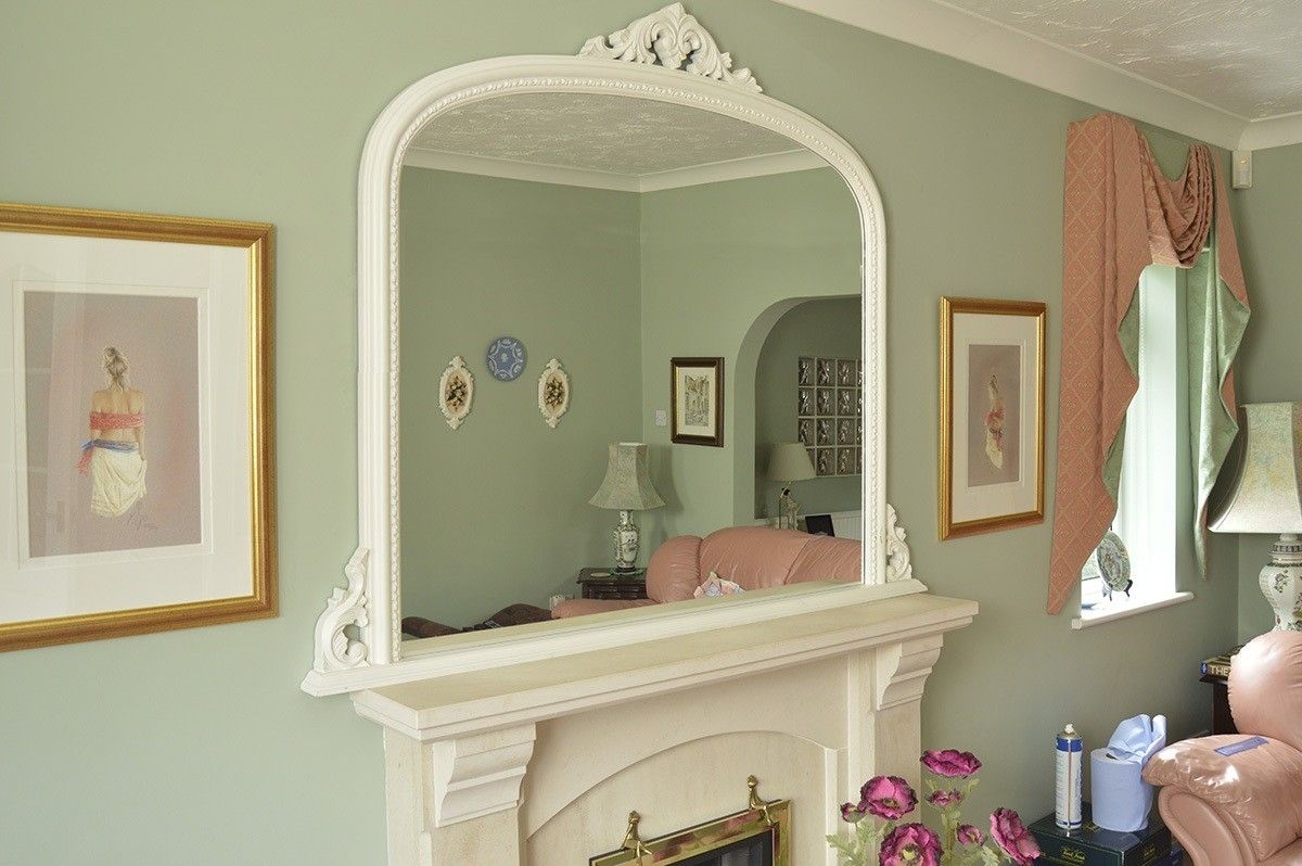 8 Beautiful Large Ornate Mirrors Lotusep Inside Large Mantel Mirrors (View 9 of 15)