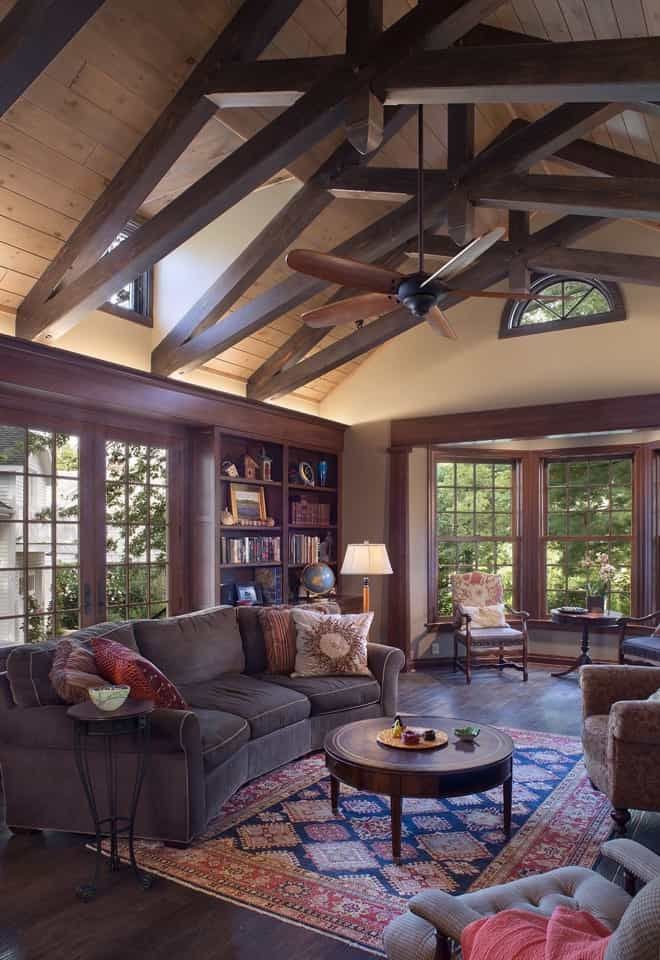 Featured Photo of Clerestory Windows for Country Living Room Interior