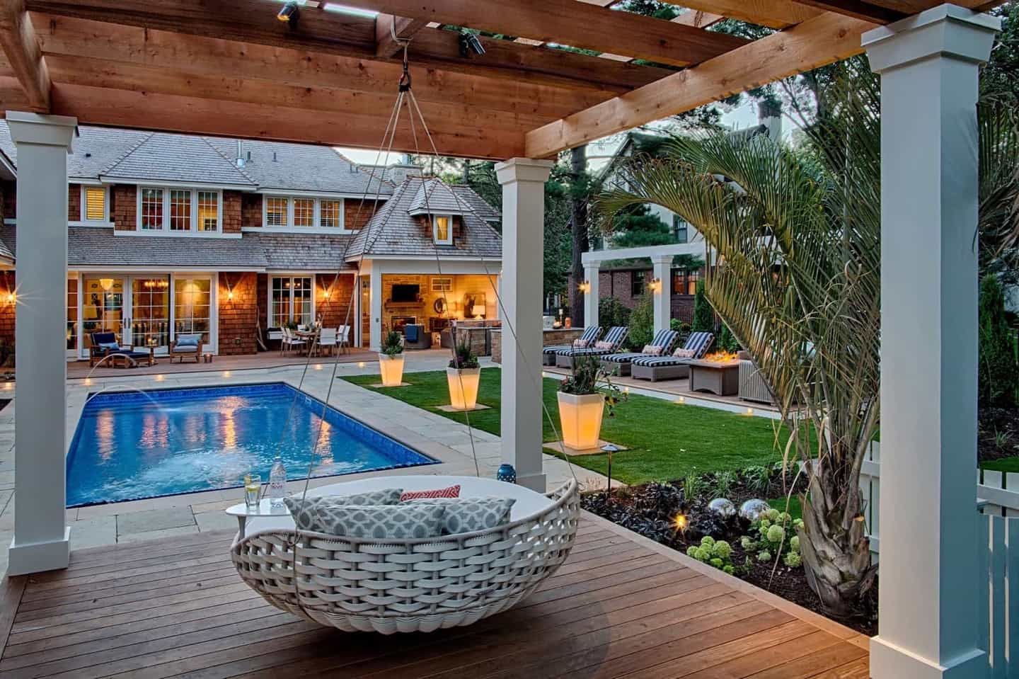 Featured Photo of Resort Style Backyard and Pool