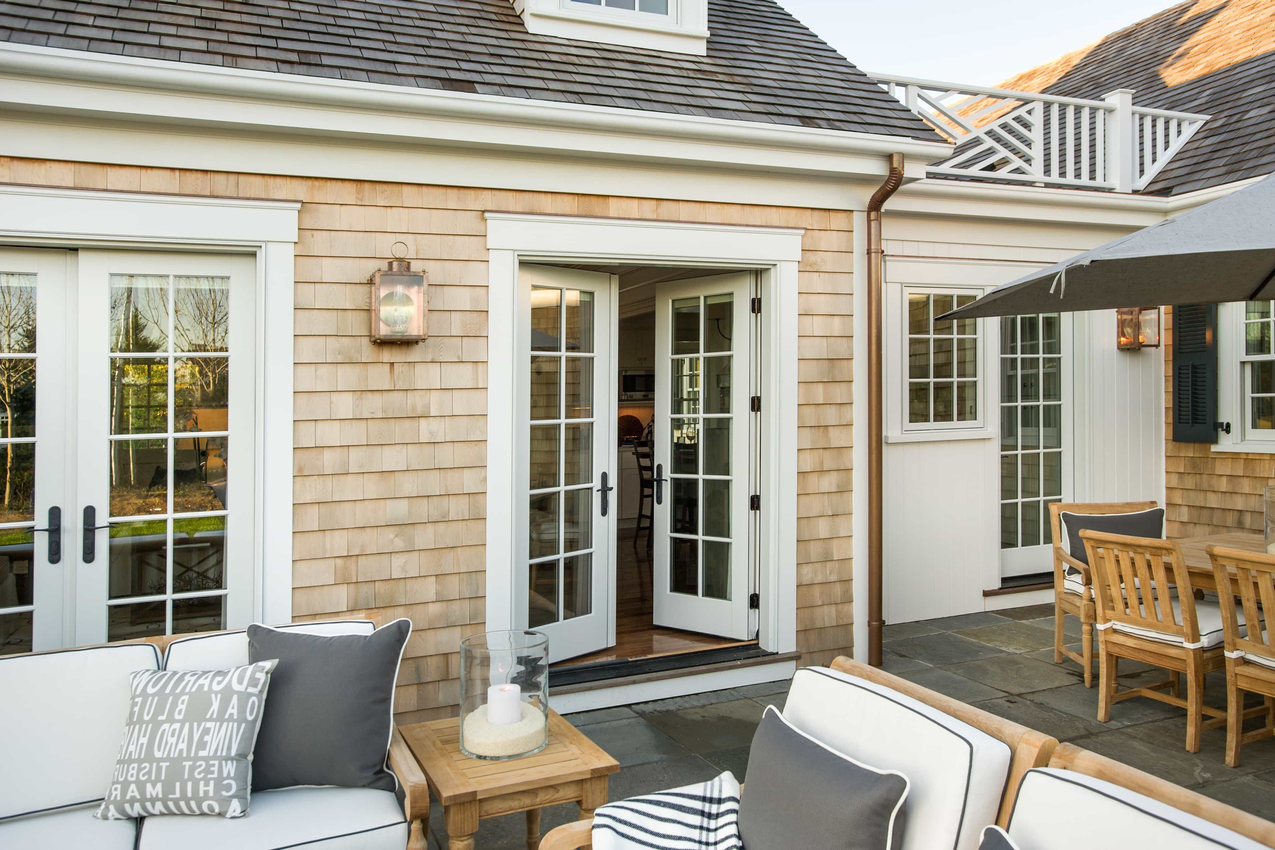 Featured Photo of Spacious Back Patio With French Doors