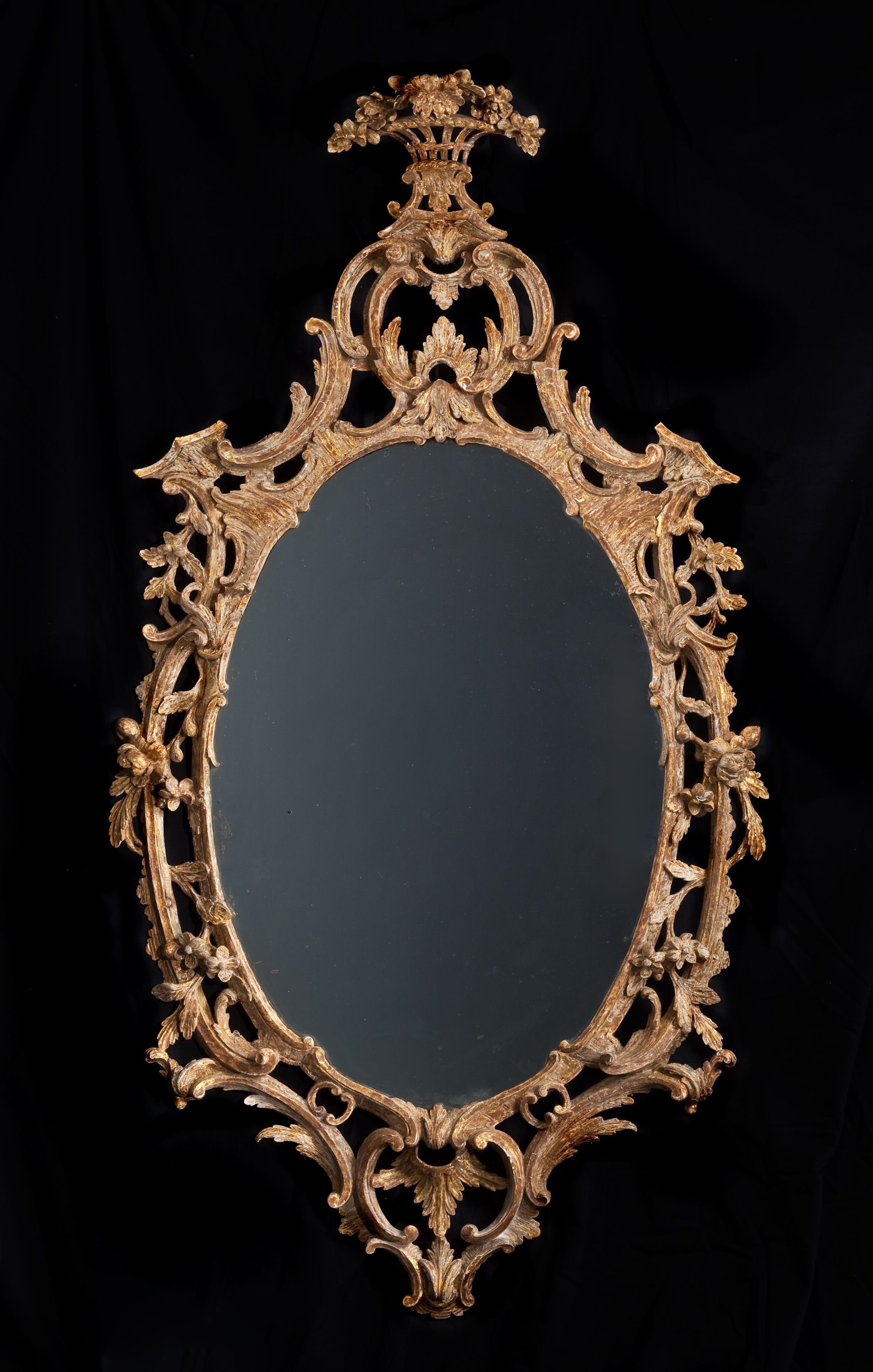 A Transitional Baroque And Rococo Mirror Clinton Howell With Regard To Rococo Mirror (View 3 of 15)